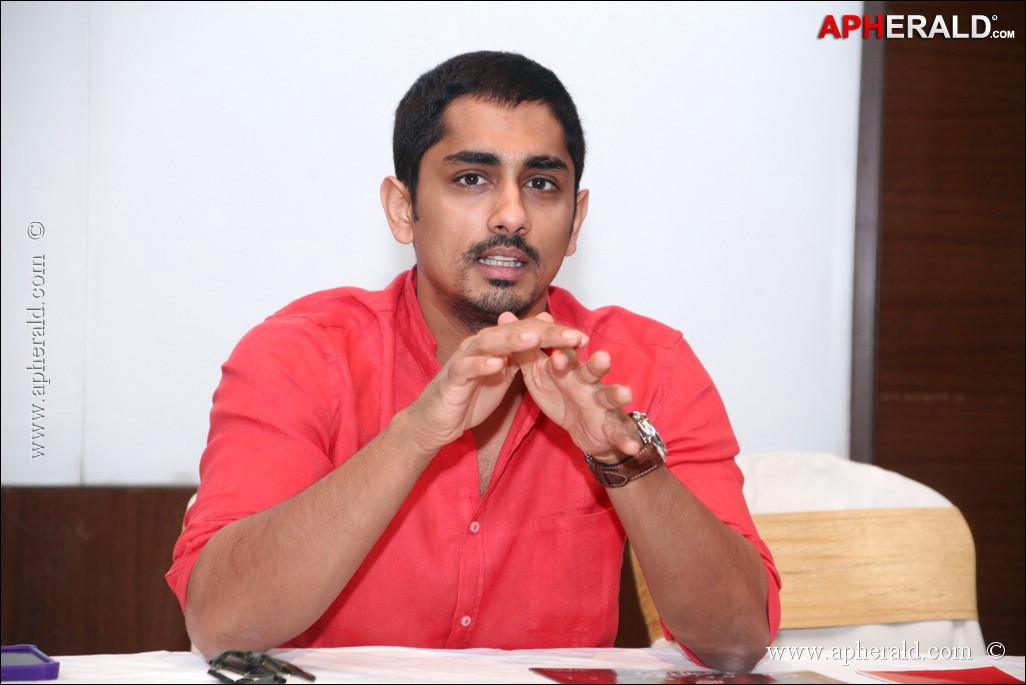 Siddharth Interview Photos