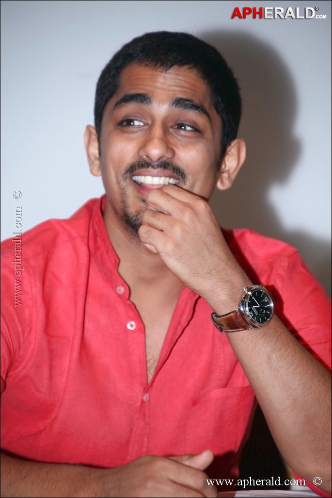 Siddharth Interview Photos