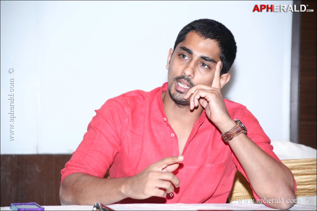 Siddharth Interview Photos