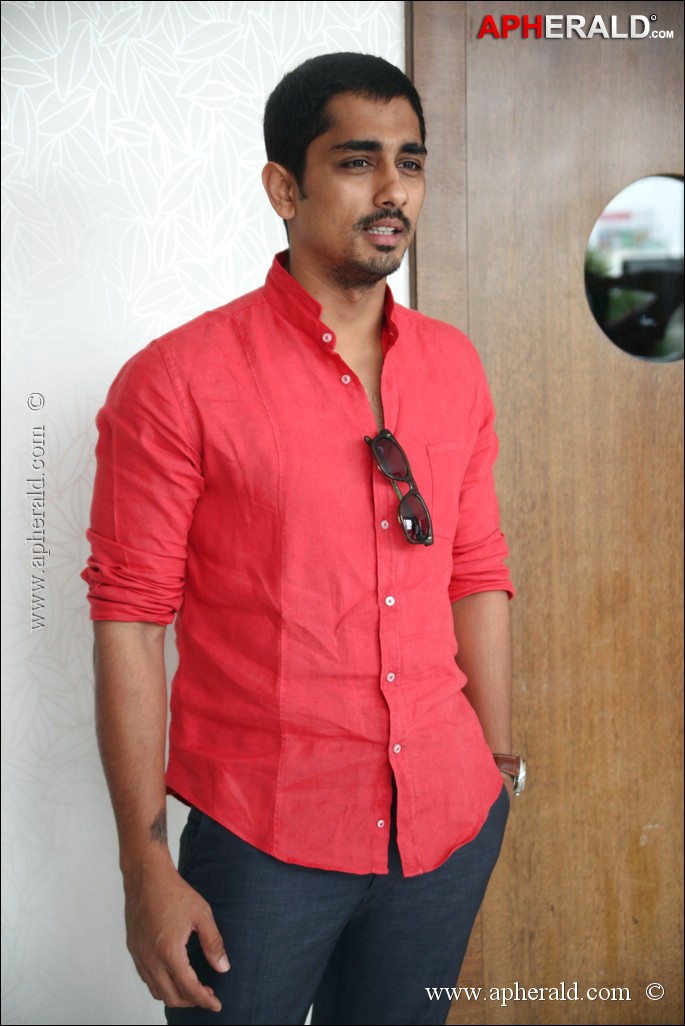 Siddharth Interview Photos