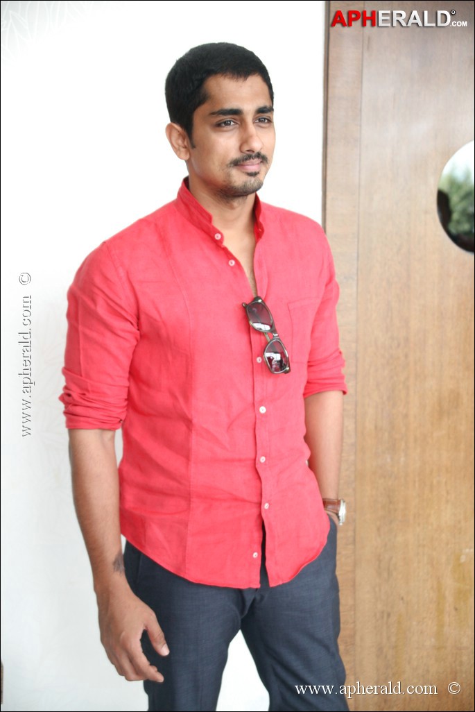 Siddharth Interview Photos