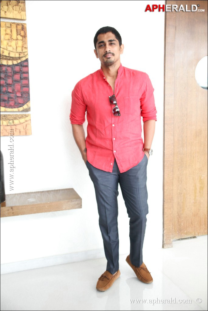 Siddharth Interview Photos