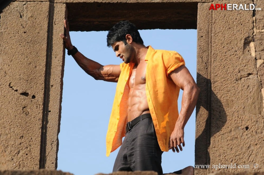 Sudheer Babu Six Pack Stills