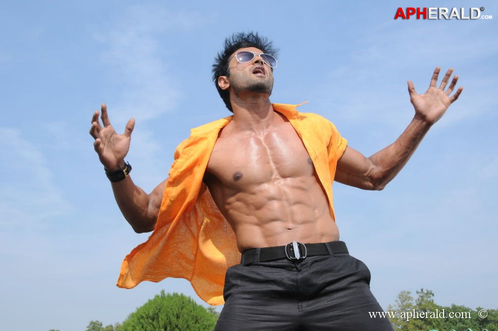 Sudheer Babu Six Pack Stills