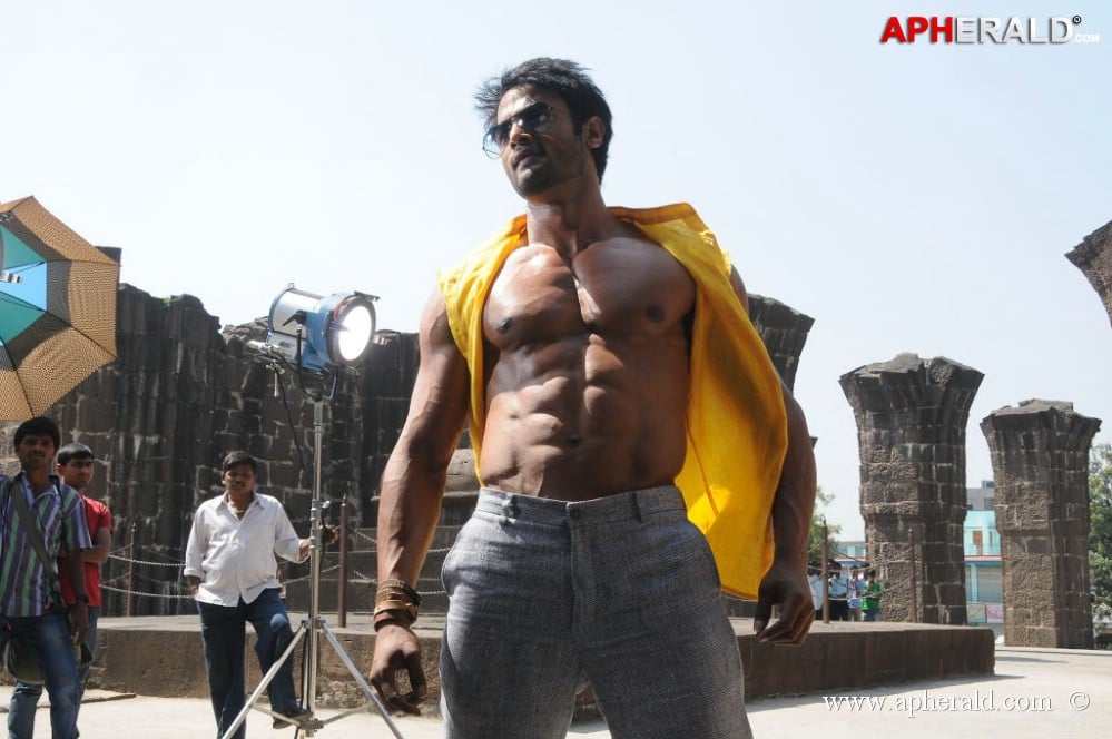 Sudheer Babu Six Pack Stills