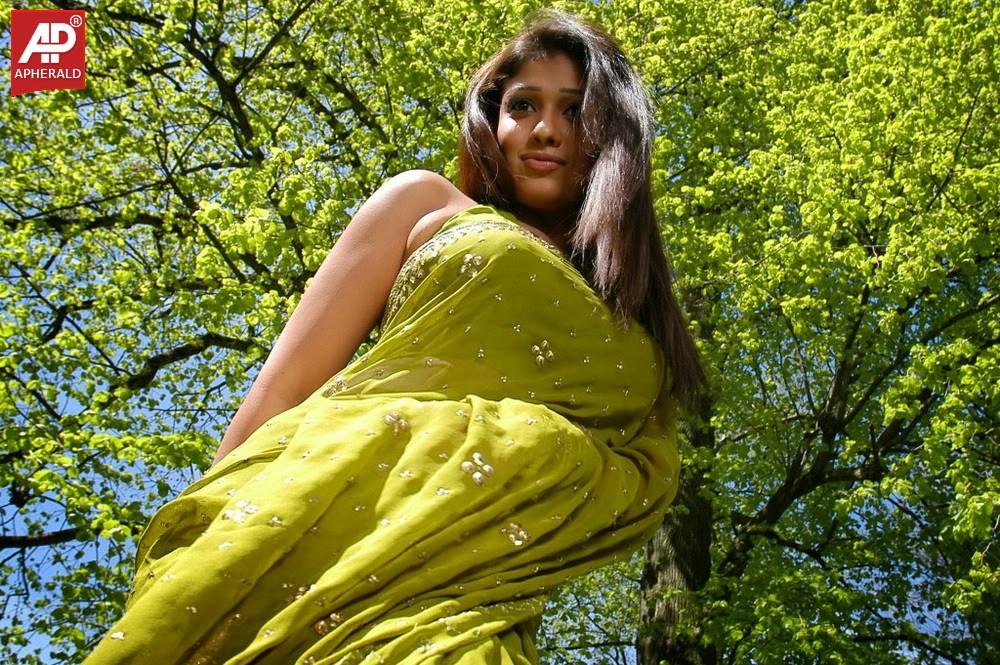 Actress Nayanthara in Saree Pics