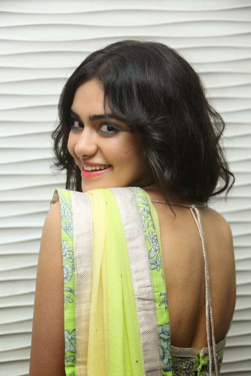 Adah Sharma Half Saree Stills