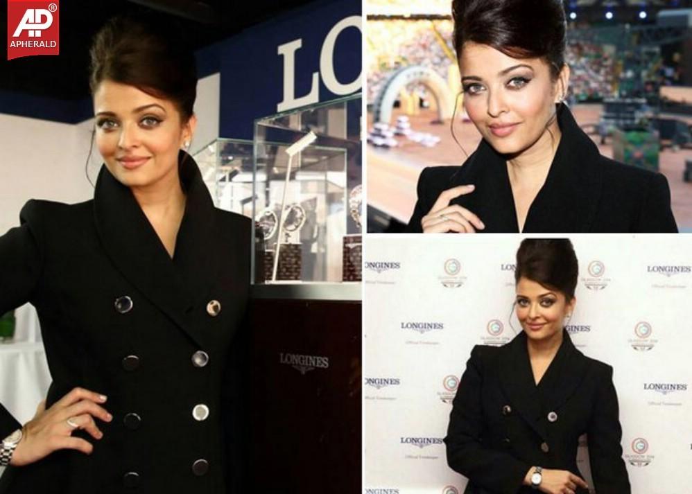 Aishwarya Rai Bachchan Stuns at Glasgow