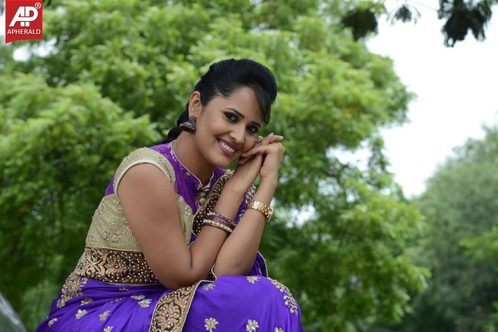 Anasuya Latest Saree Photos