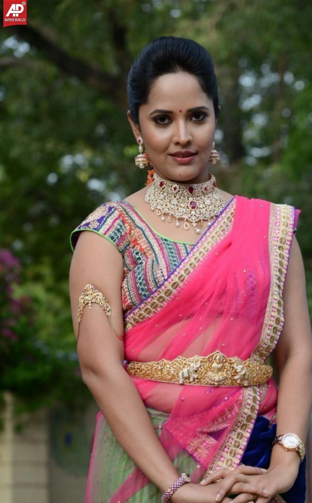 Anasuya Latest Saree Stills