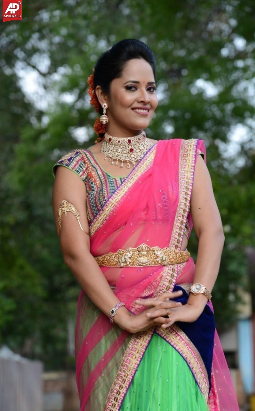 Anasuya Latest Saree Stills