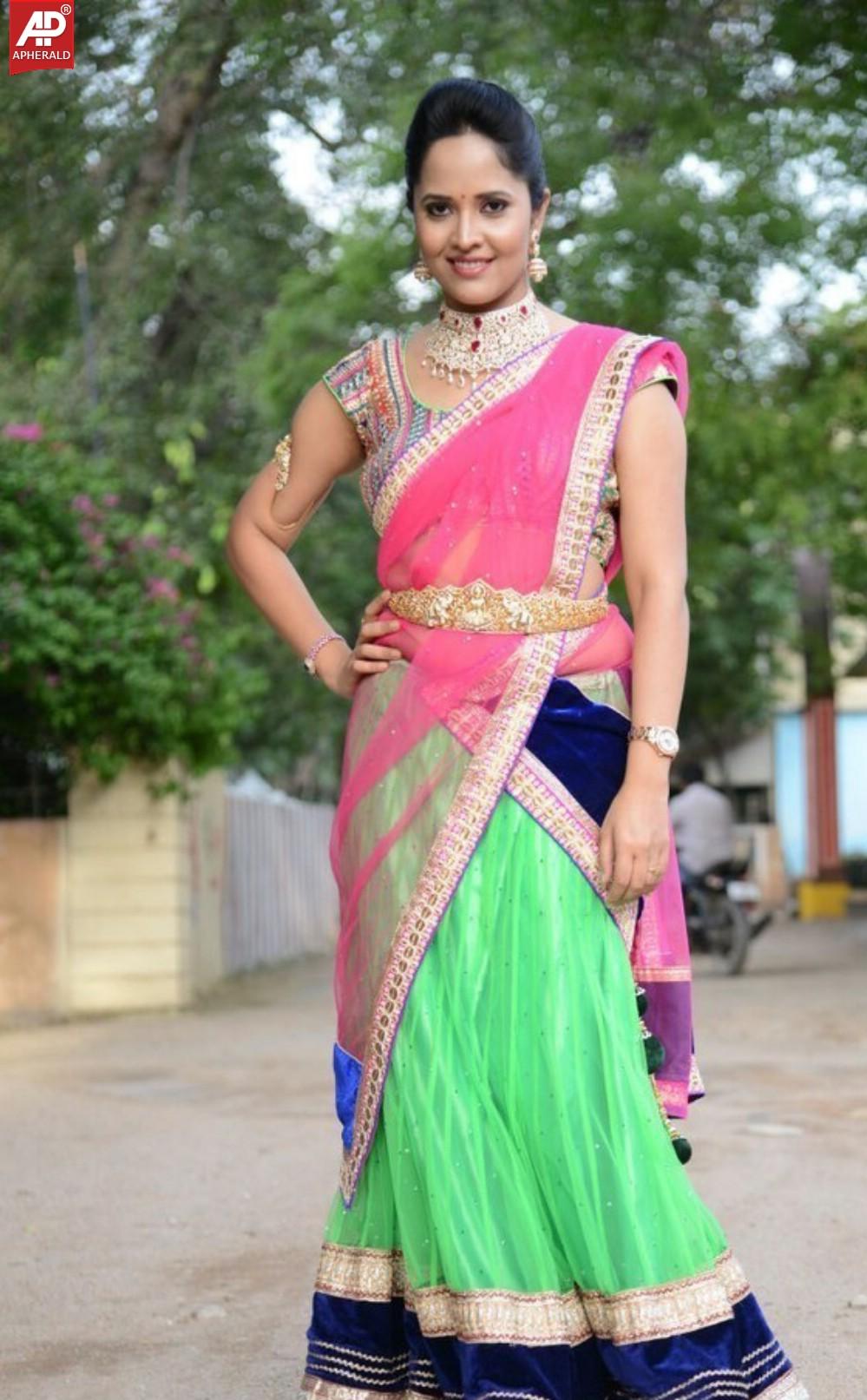 Anasuya Latest Saree Stills