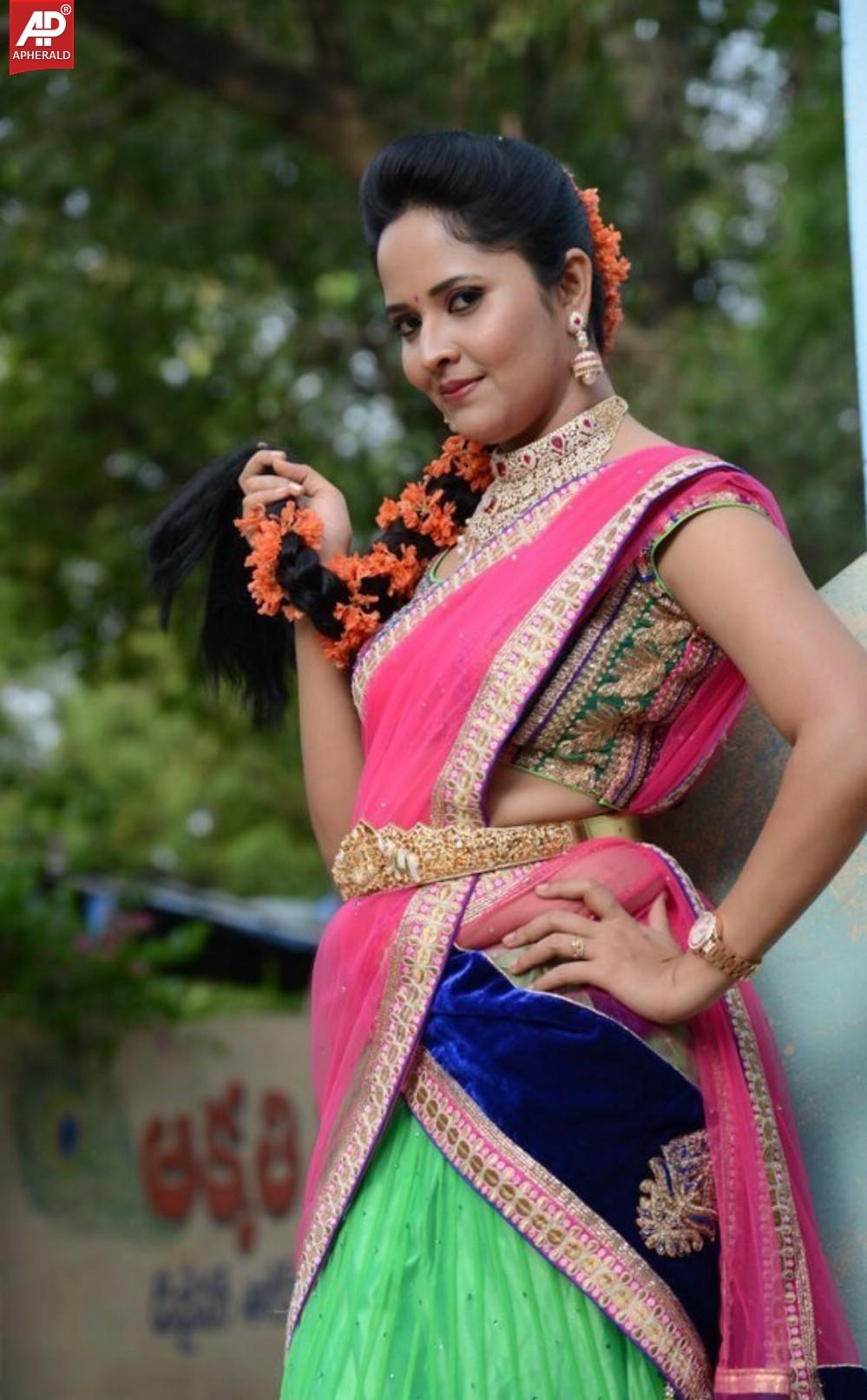 Anasuya Latest Saree Stills