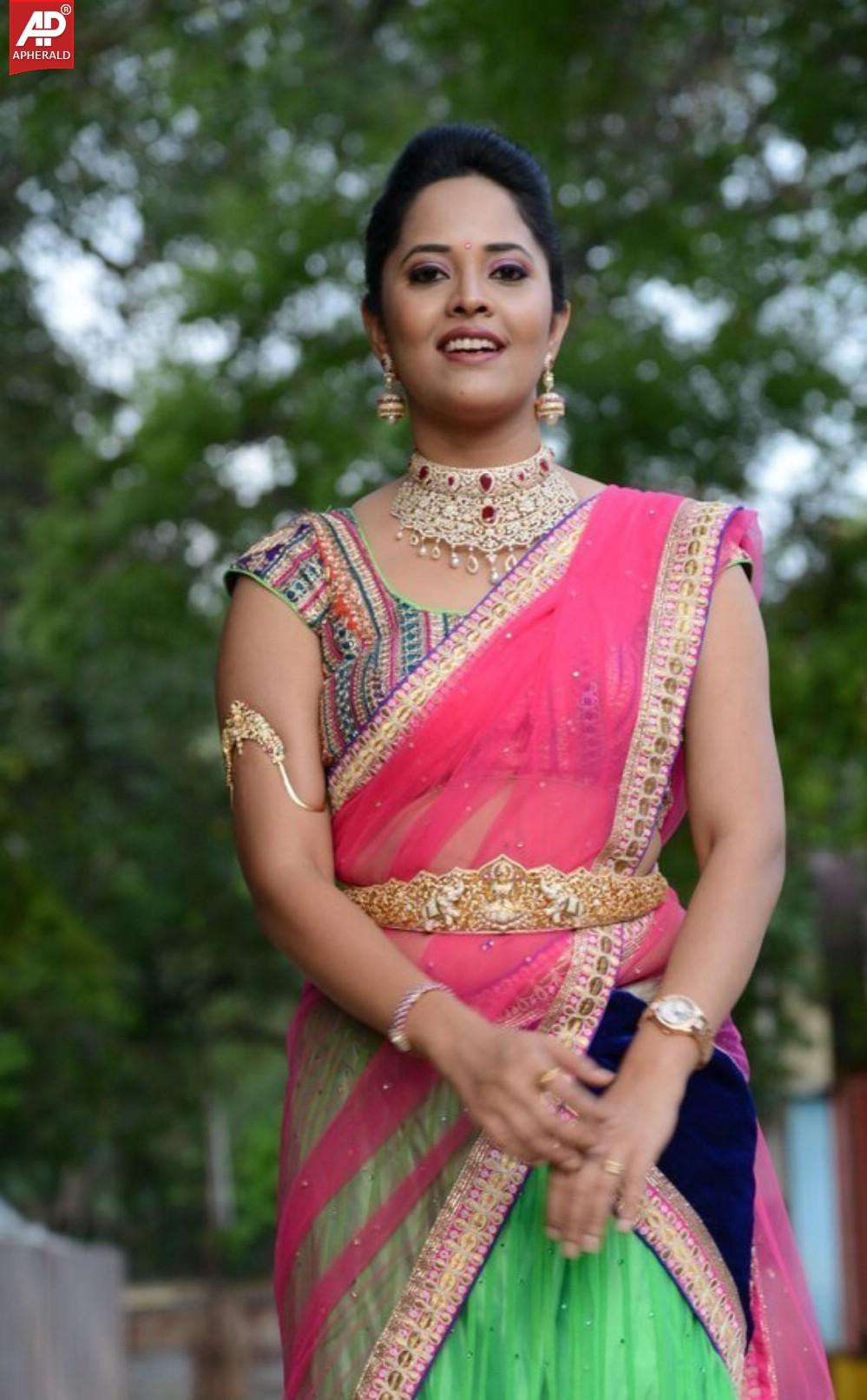 Anasuya Latest Saree Stills
