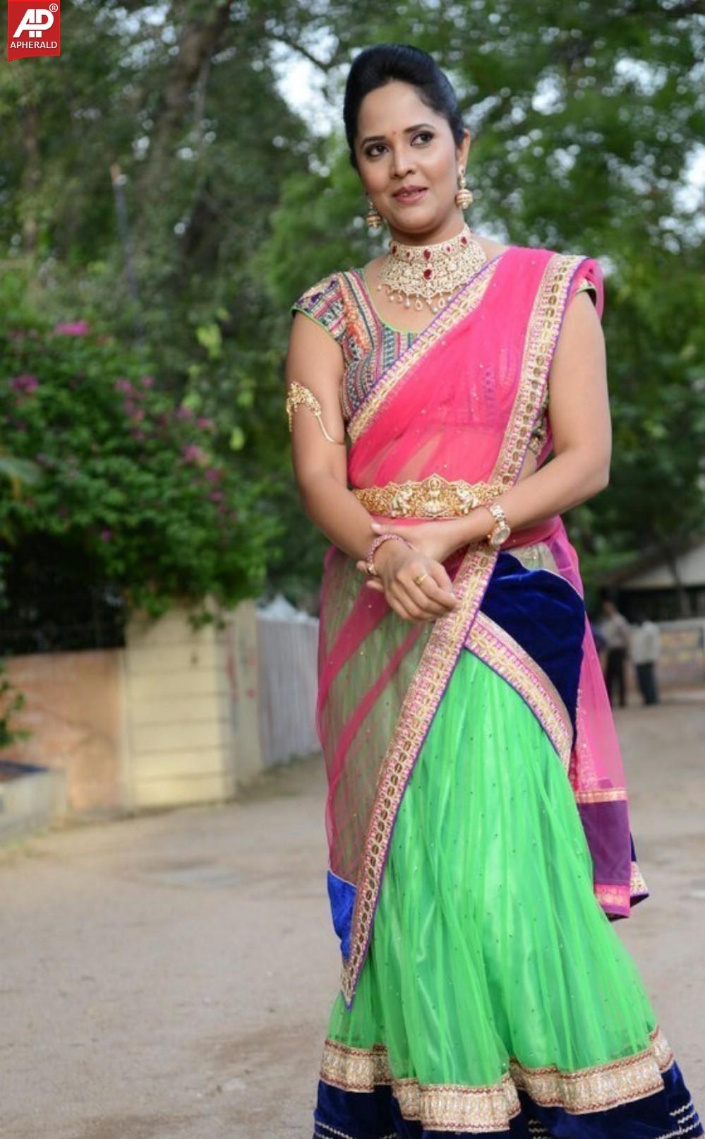 Anasuya Latest Saree Stills