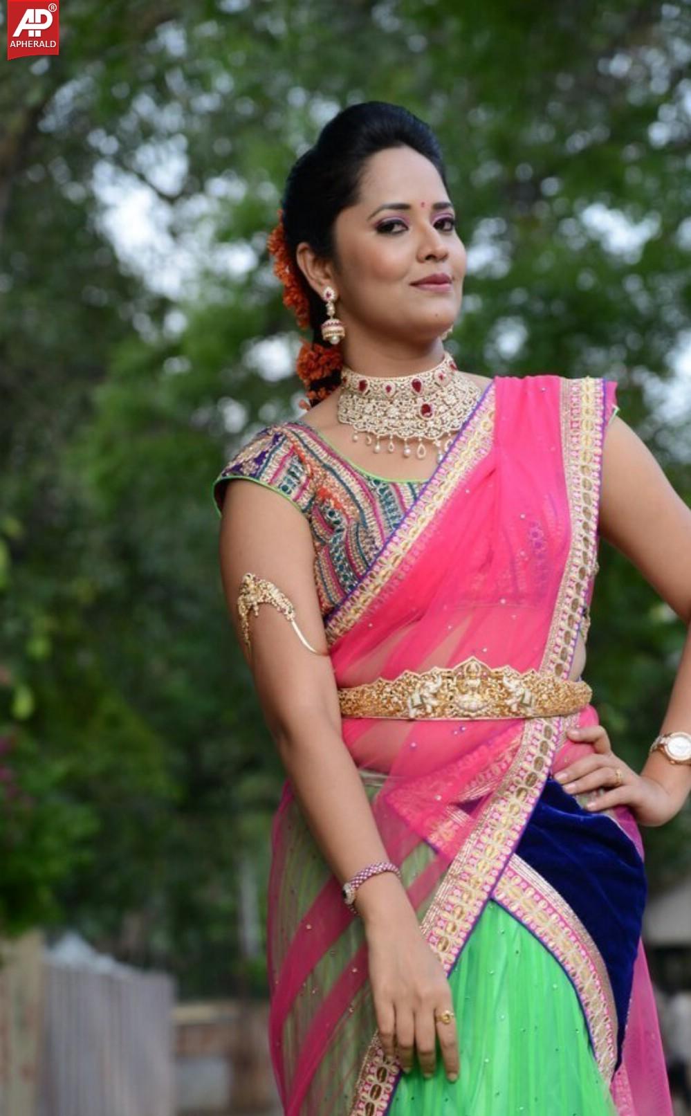 Anasuya Latest Saree Stills