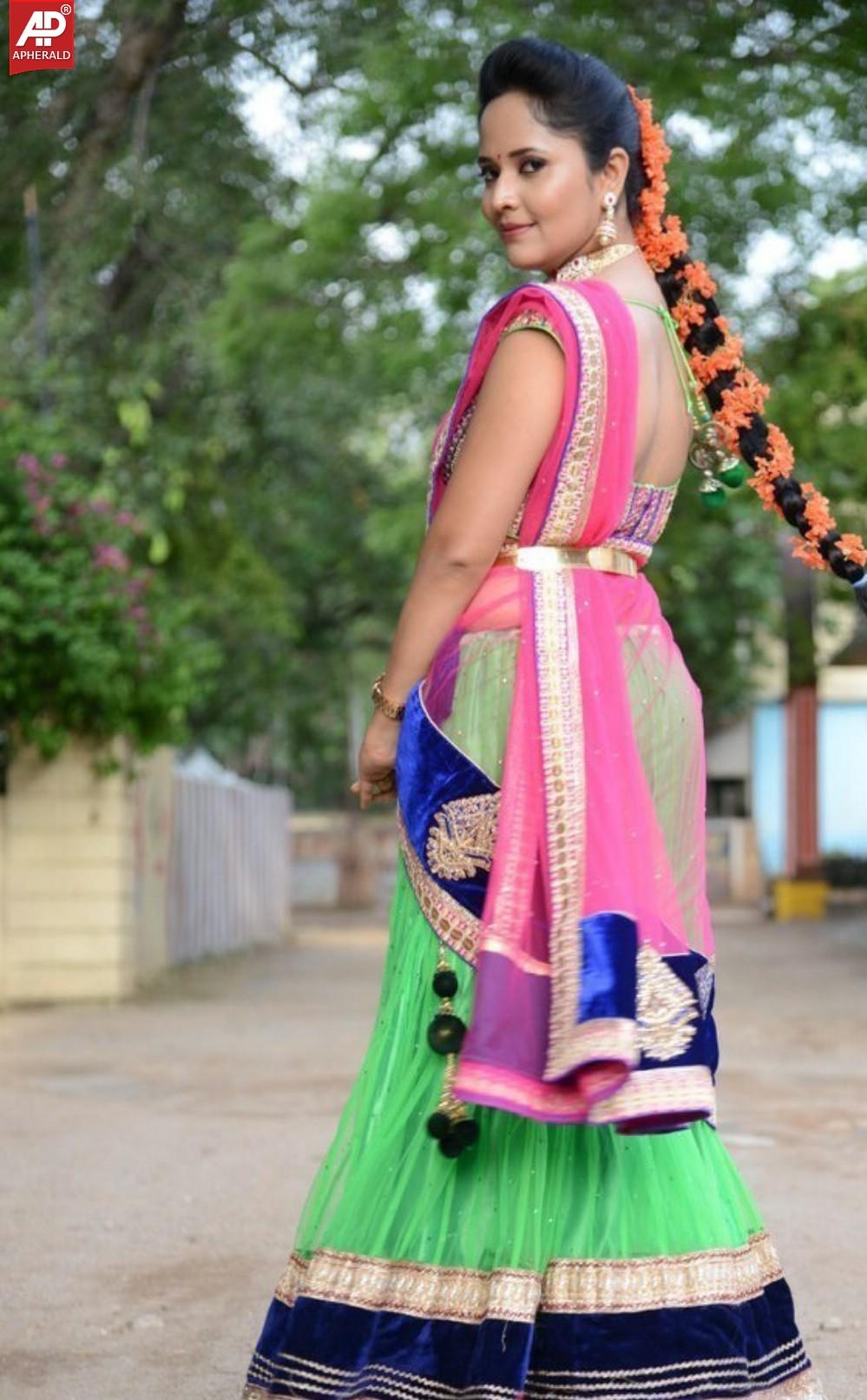 Anasuya Latest Saree Stills