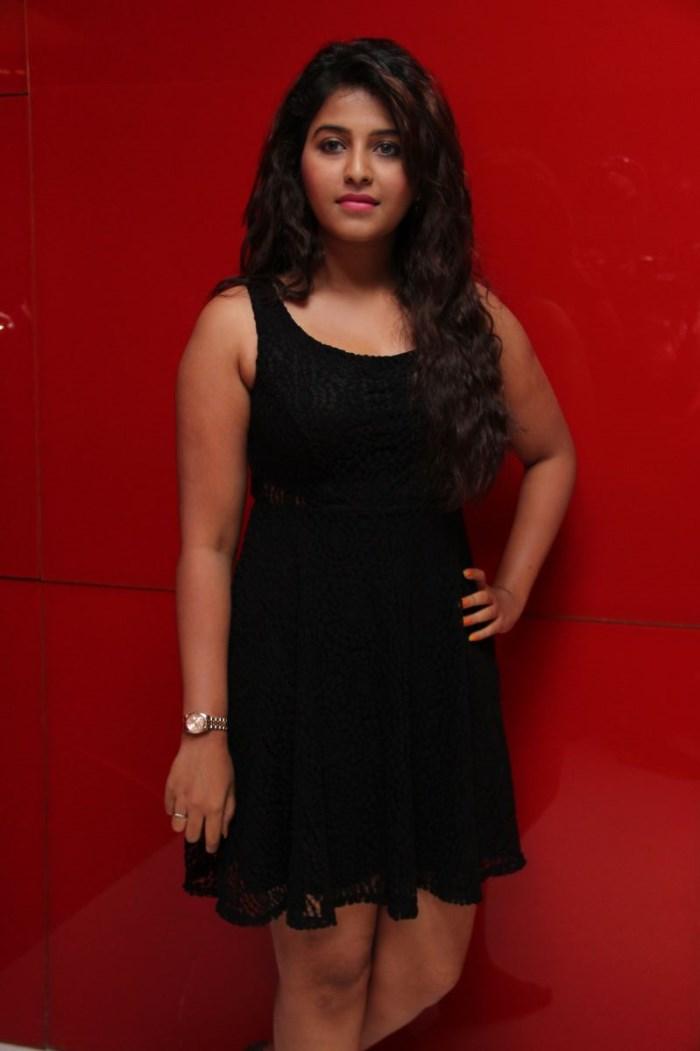 Anjali in Black Dress Stills