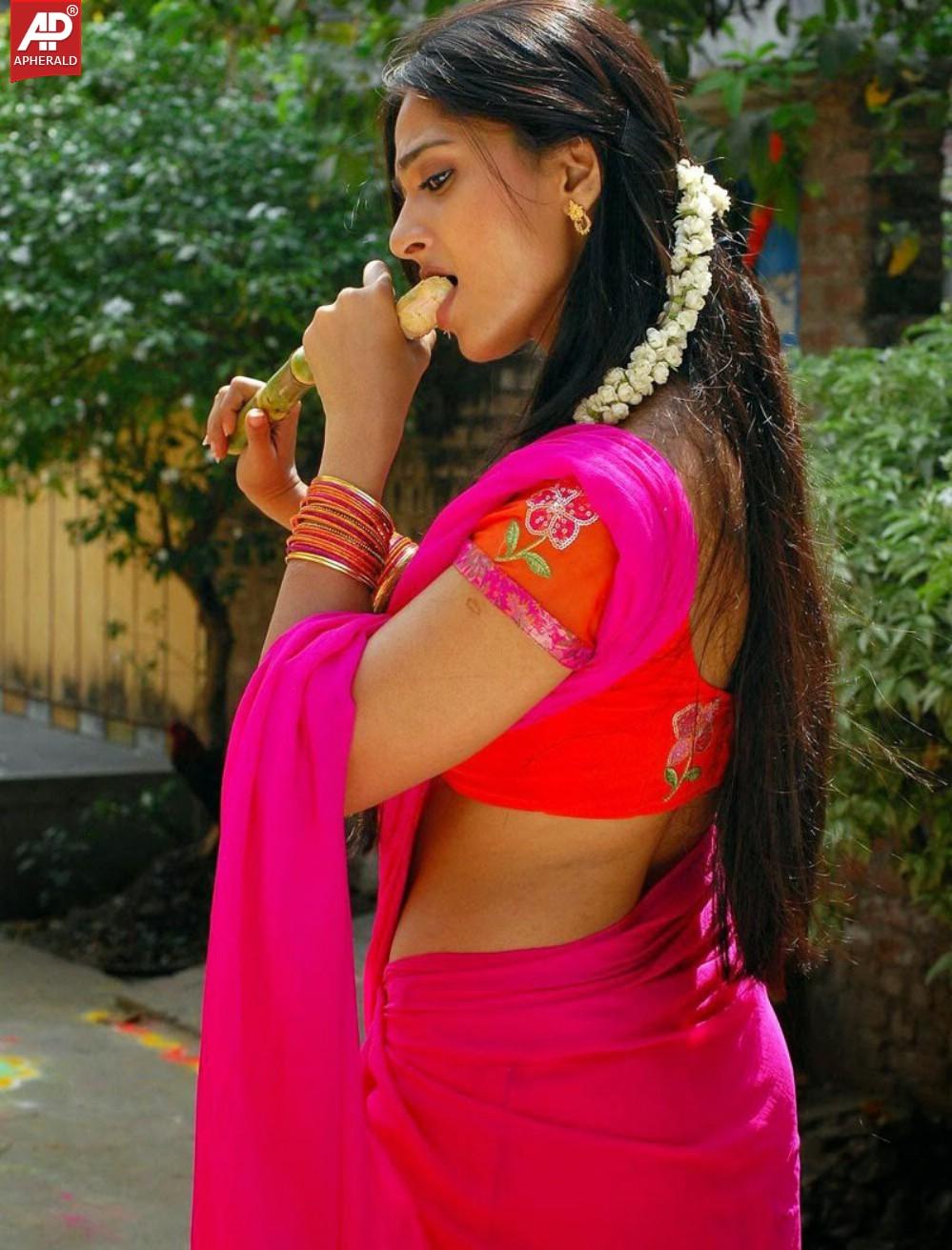 Anushka Shetty In Saree Collections