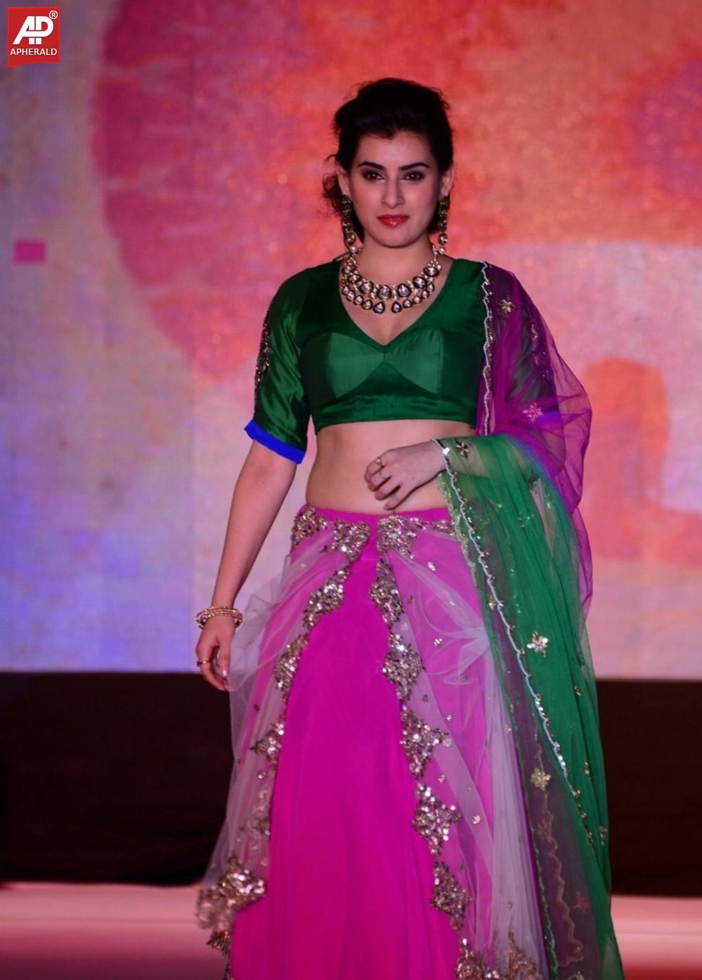 Archana Veda Latest Fashion Show Walk Photos