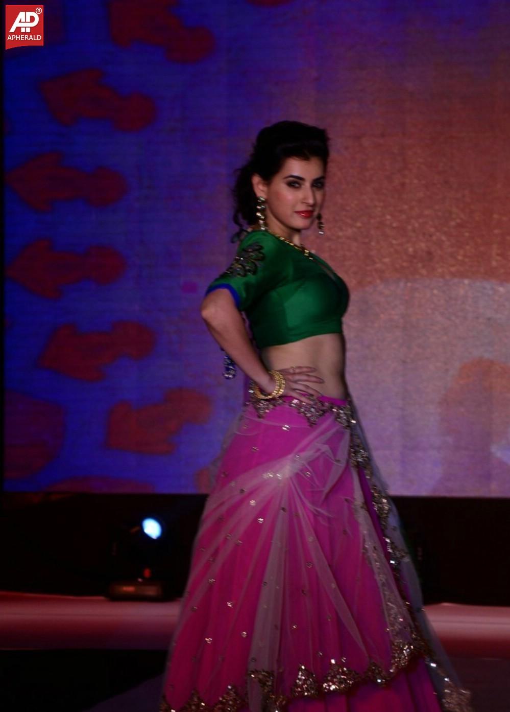 Archana Veda Latest Fashion Show Walk Photos