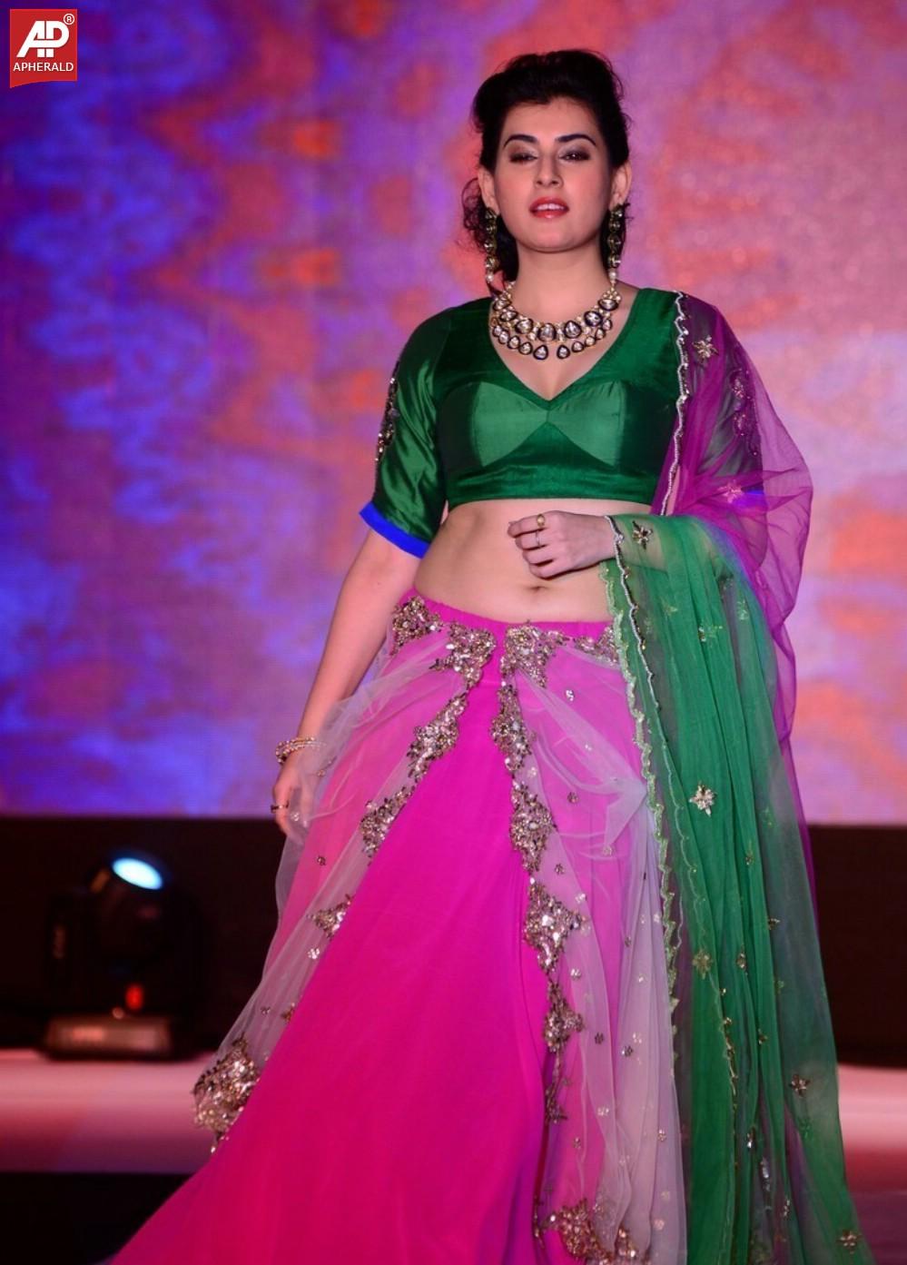 Archana Veda Latest Fashion Show Walk Photos