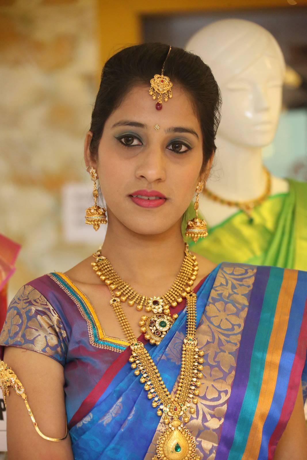 Ayesha At CMR Vivaha Collection Launch