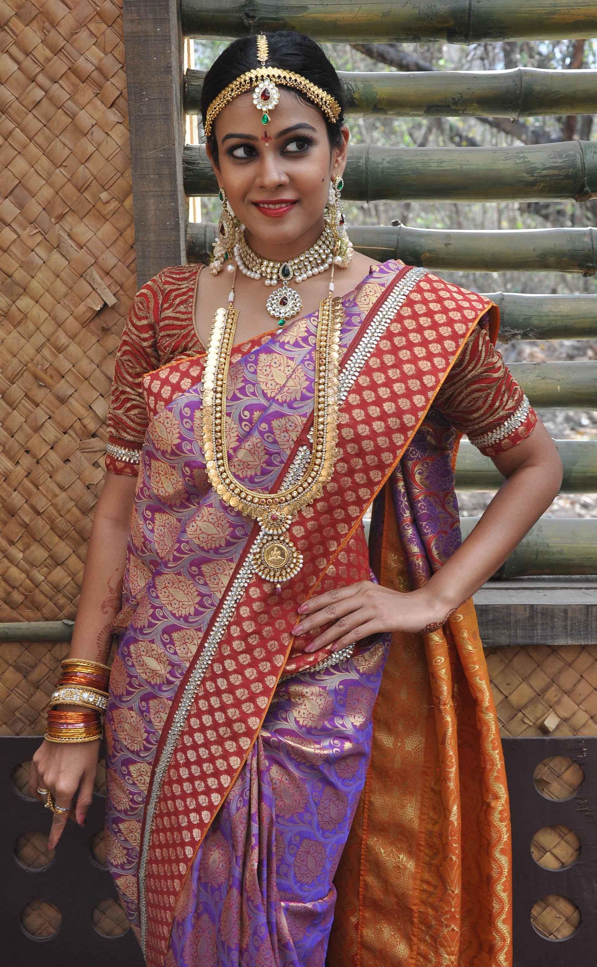 Chandini Latest Saree Photos