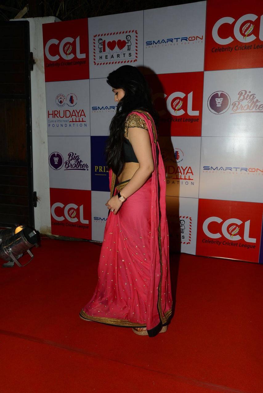 Charmi Kaur Latest Saree Pics