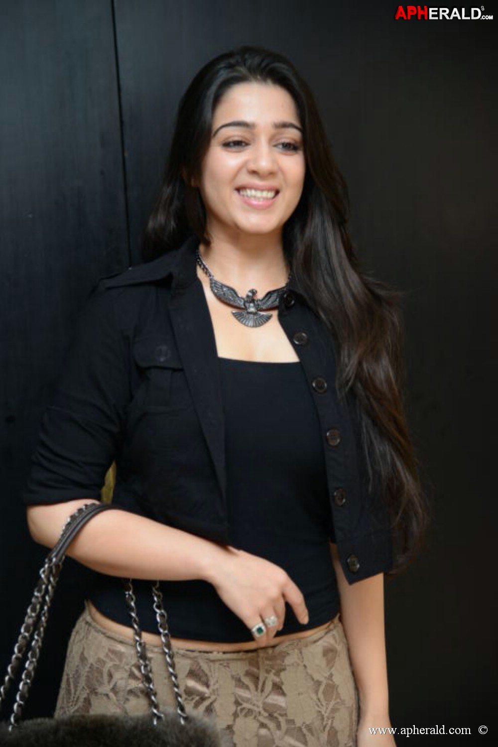Charmi Latest Black Dress Images
