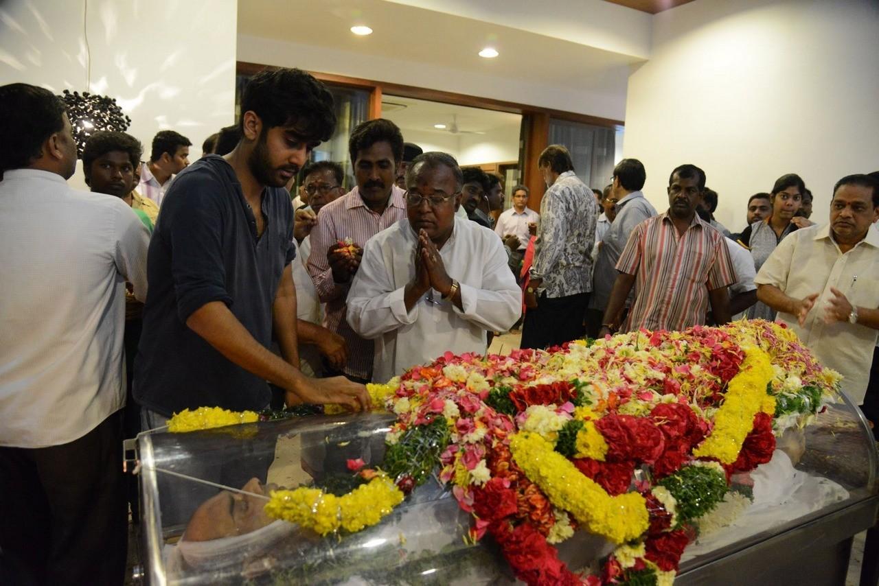 D Ramanaidu Condolences Photos