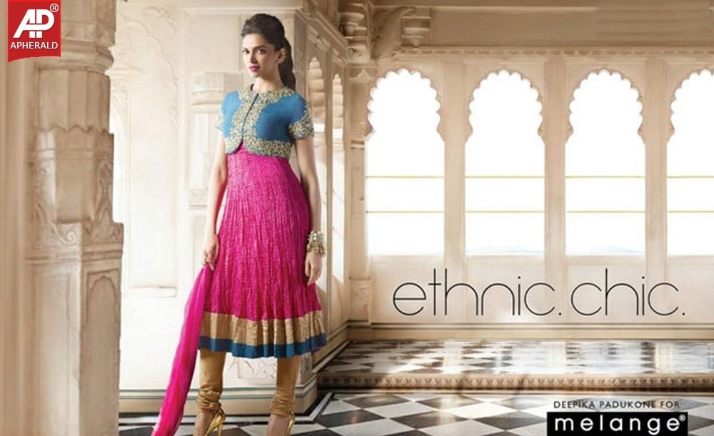 Deepika Padukone PhotoShoot for Ethnic Wear Brand Stills