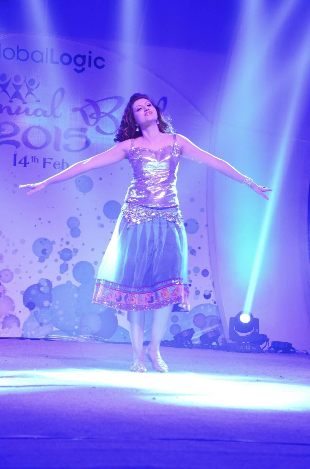 Hamsa Nandini At Global Logic Annual Bash Stills