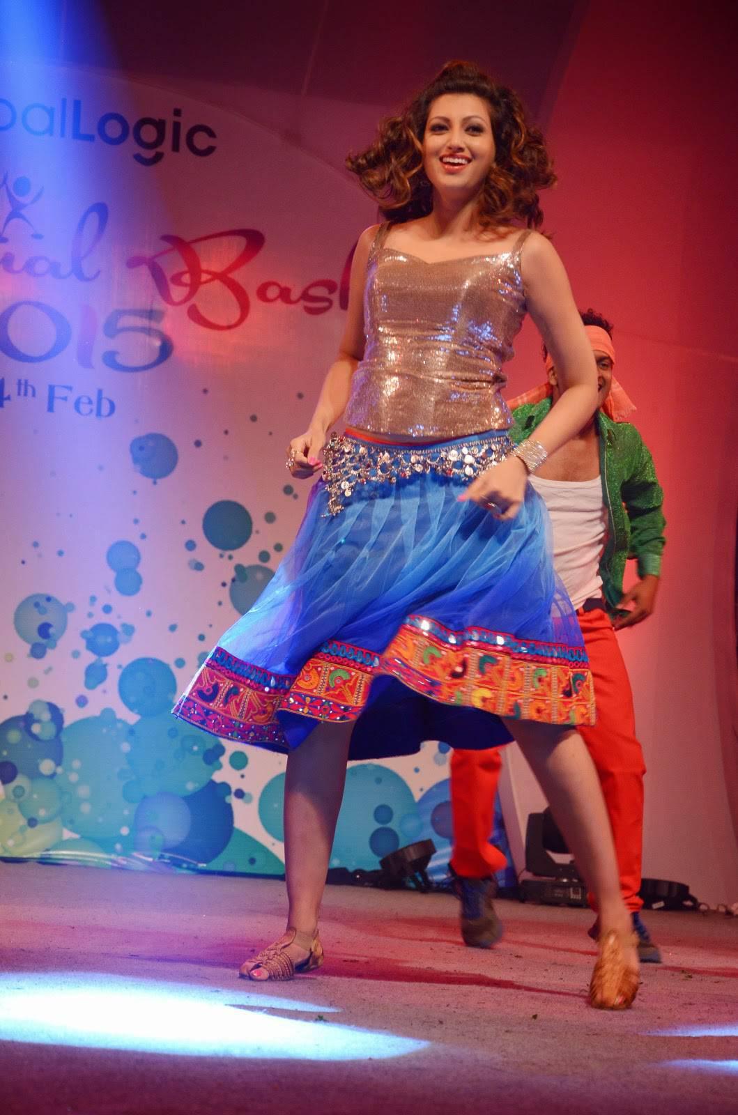 Hamsa Nandini At Global Logic Annual Bash Stills