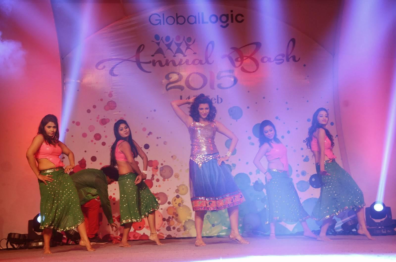Hamsa Nandini At Global Logic Annual Bash Stills