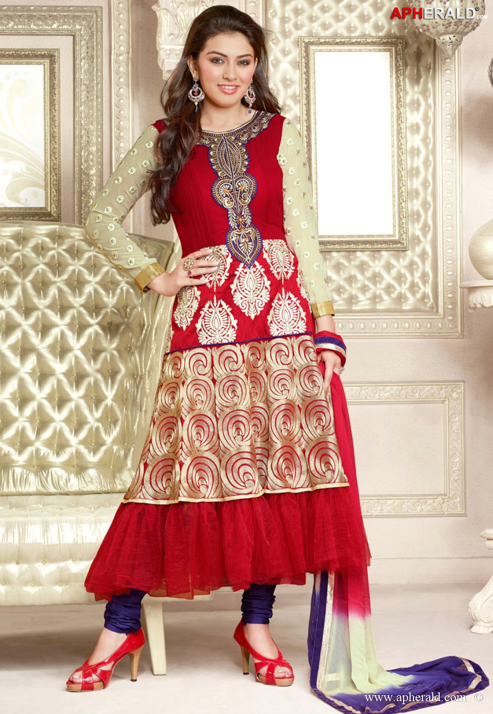Hansika Motwani Salwar Kameez Stills