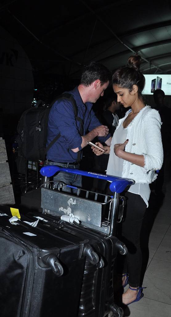 Ileana At Air Port