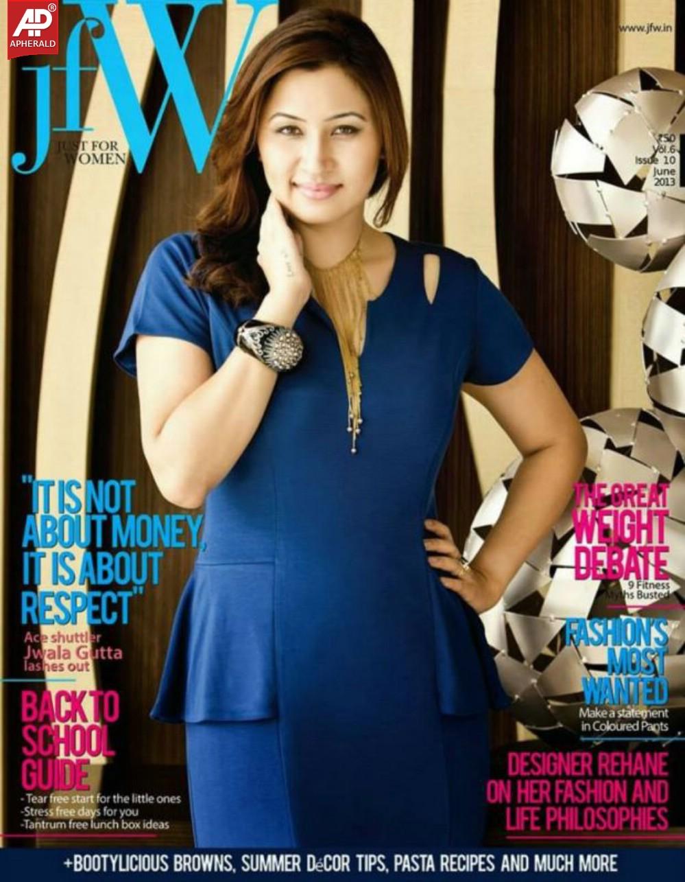 Jwala Gutta Photoshoot for JFW