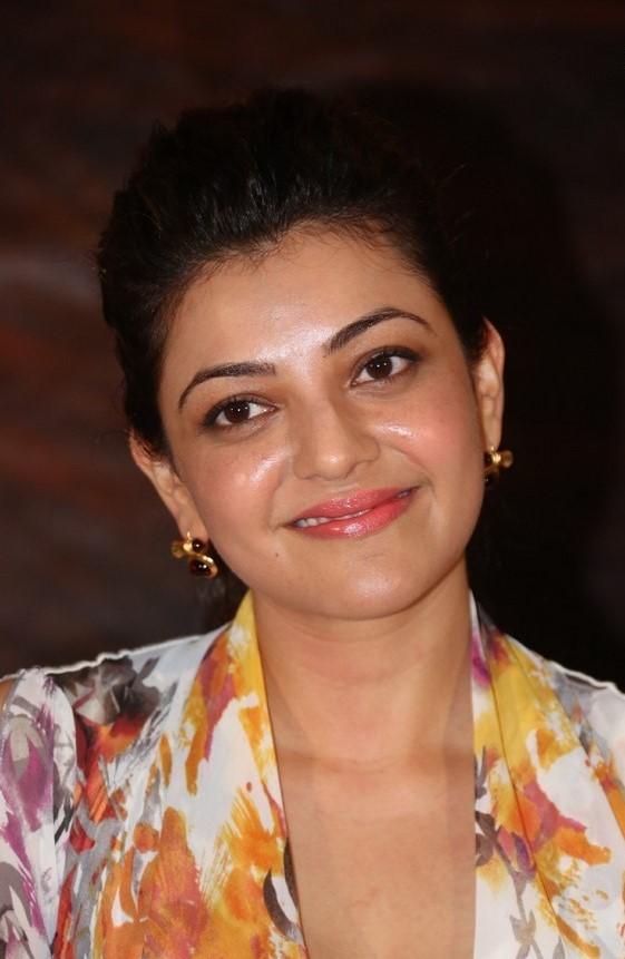 Kajal at Pichekkistha Audio Launch