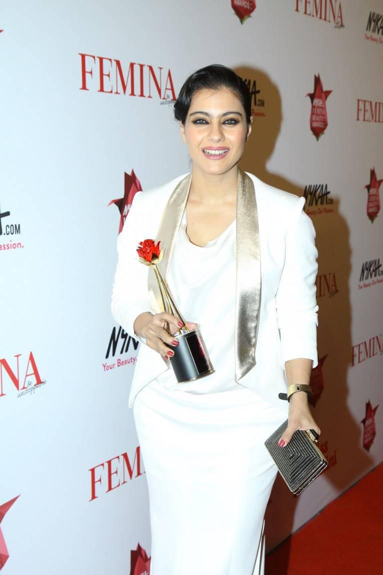 Kajol Latest Stills At Femina Beauty Awards 2015