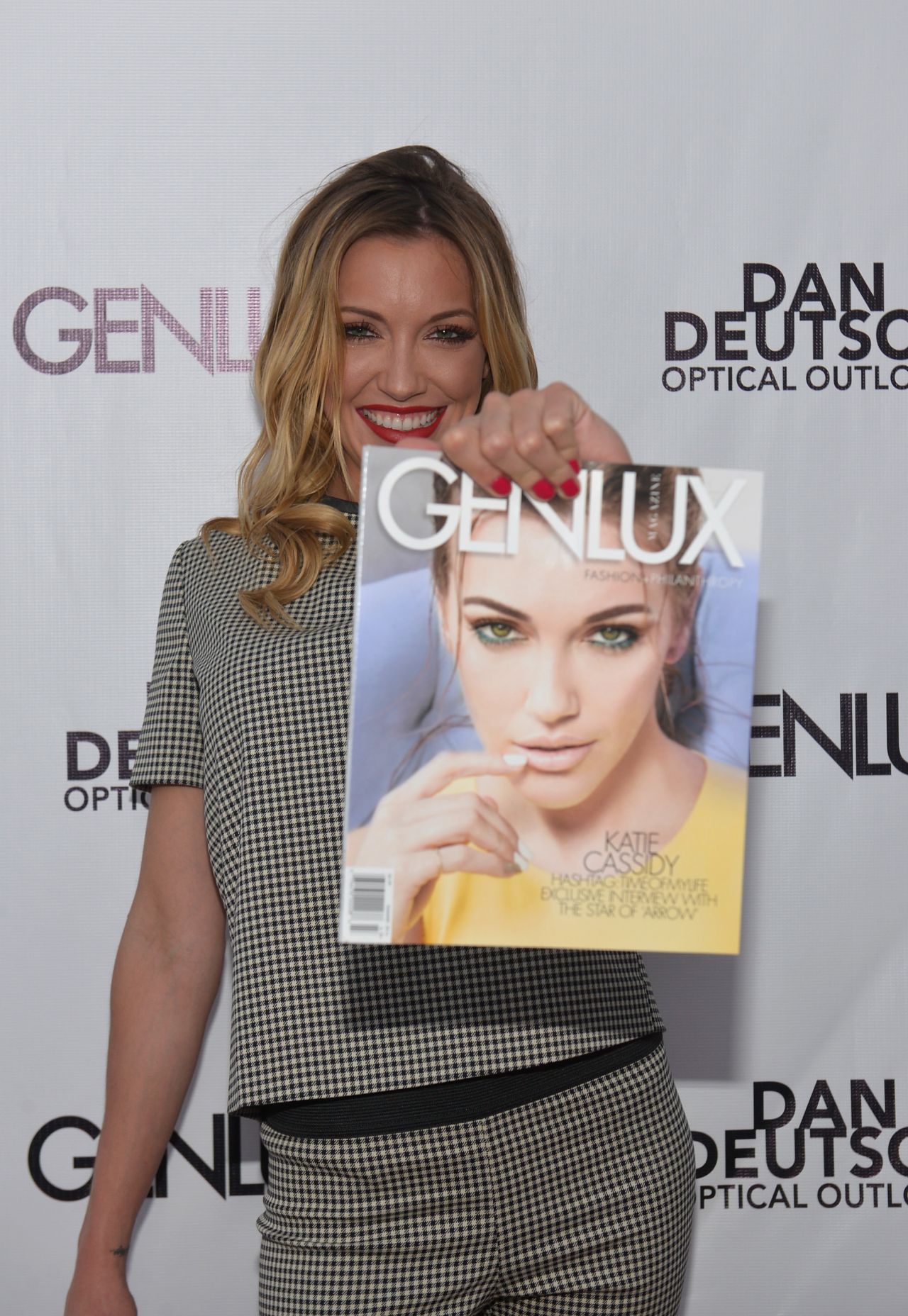 Katie Cassidy at Genlux Summer 2014 Issue Cover