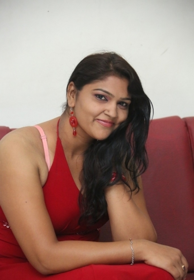 Lalitha in Red Dress Latest Photos