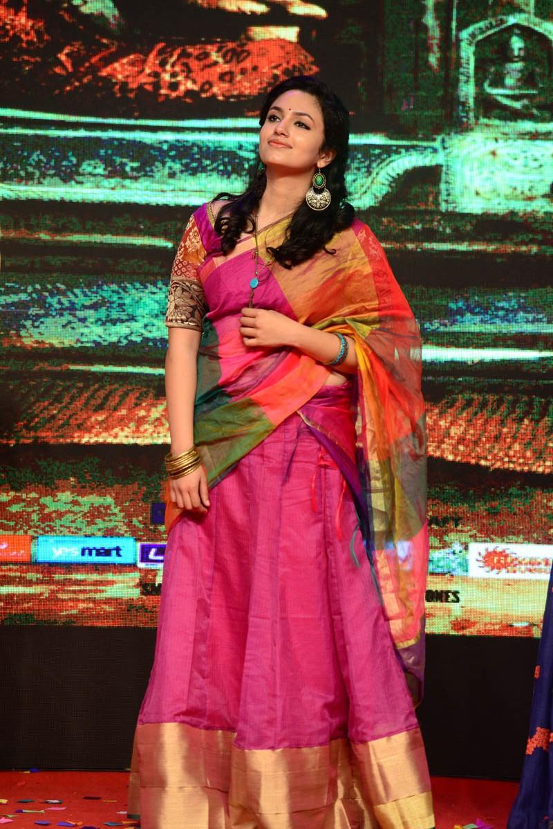 Malavika Nair at Yevade Subramanyam Audio Launch