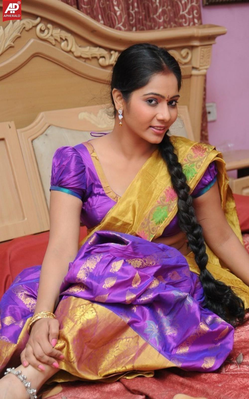 Mithraw Latest Half Saree Stills