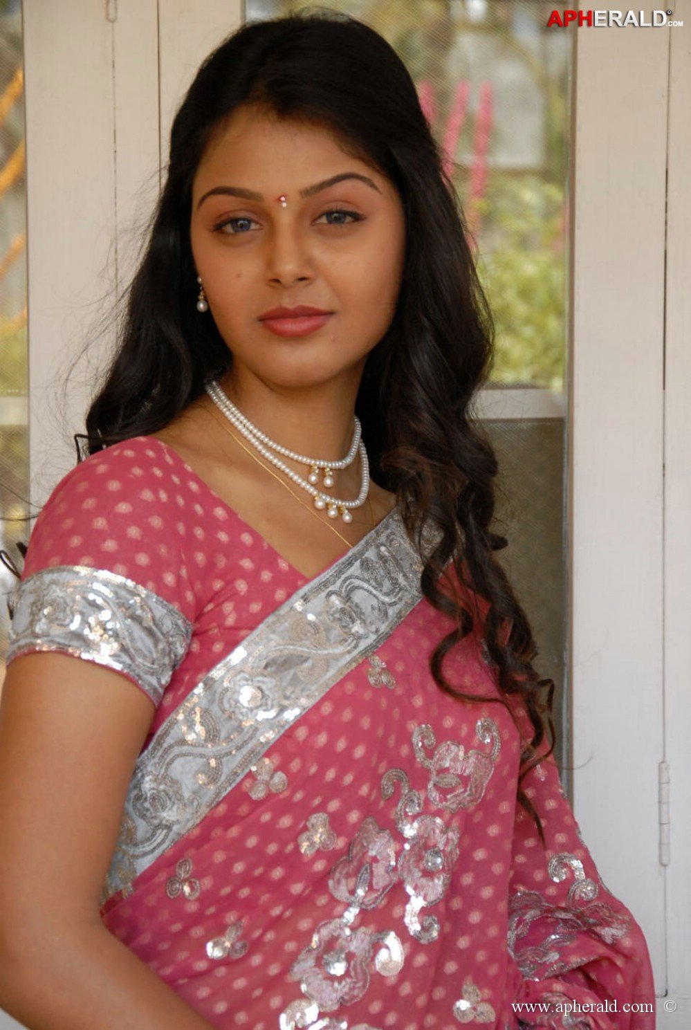 Monal Gajjar Saree Stills