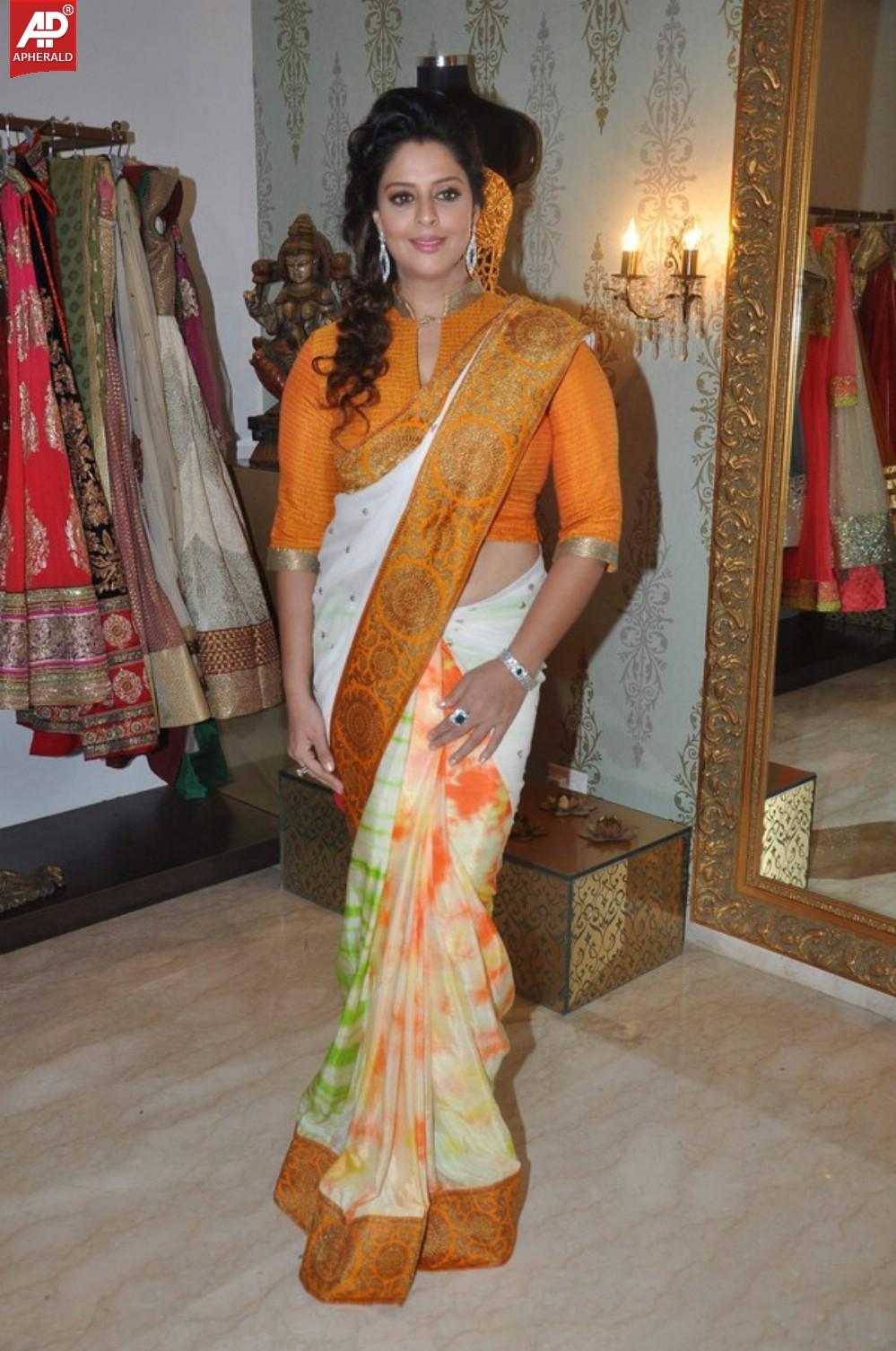 Nagma Latest Saree Photo Stills