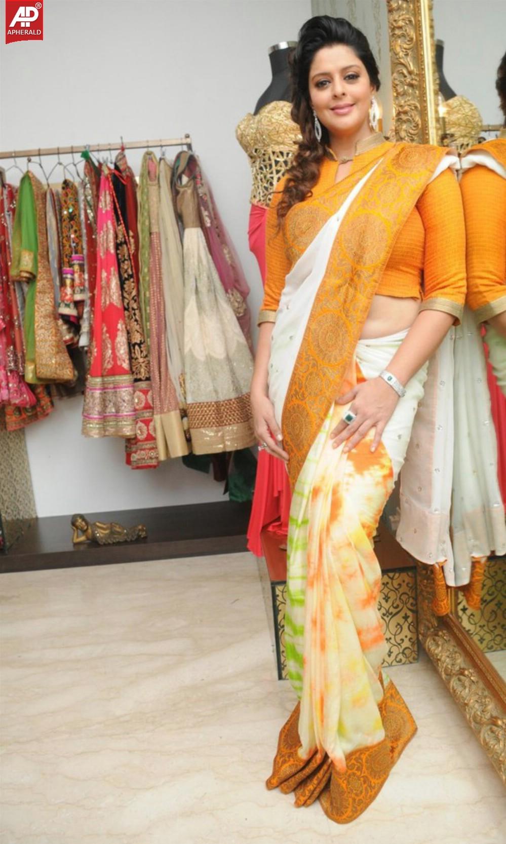 Nagma Latest Saree Photo Stills