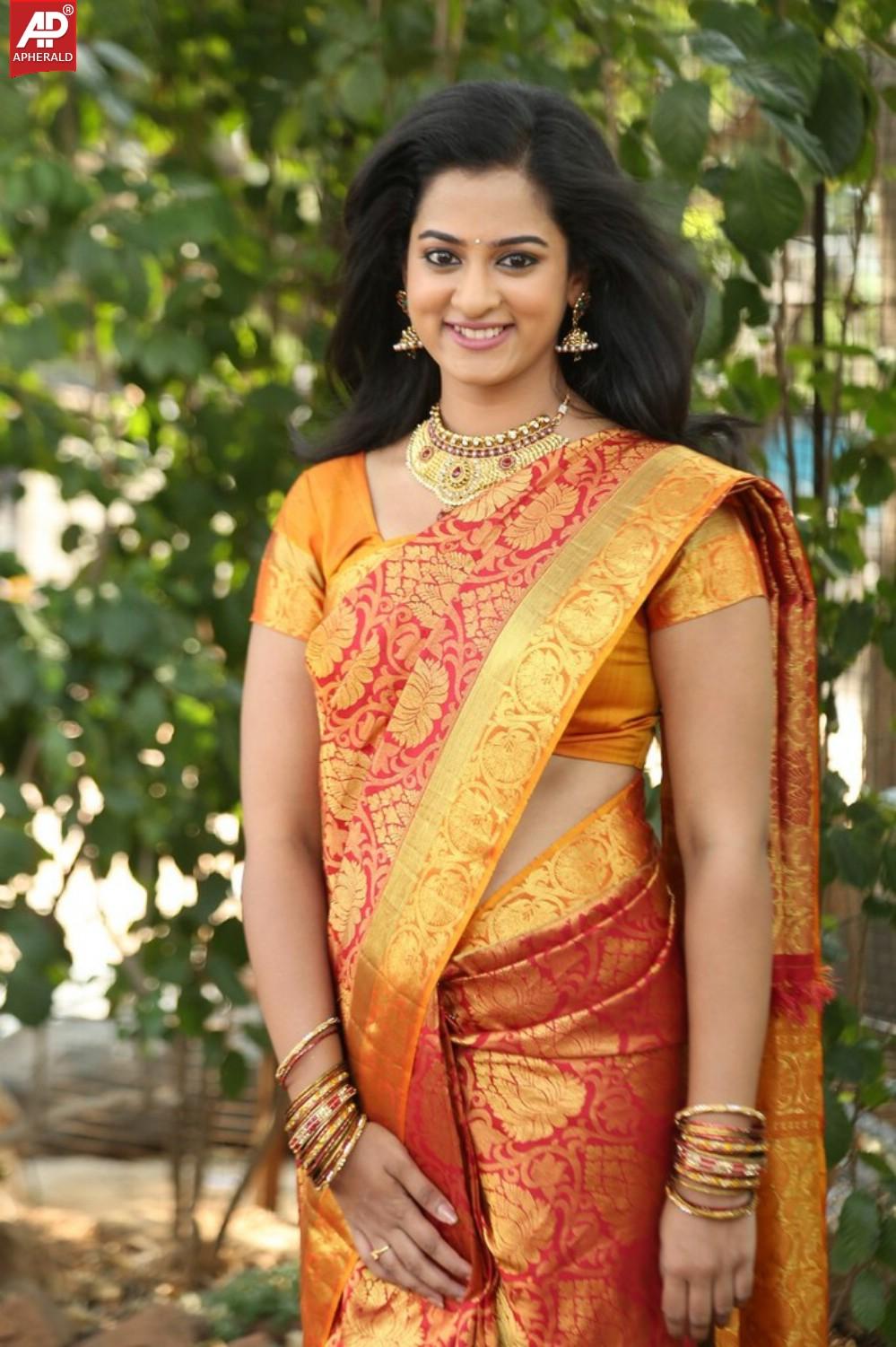 Nanditha in Saree Photos