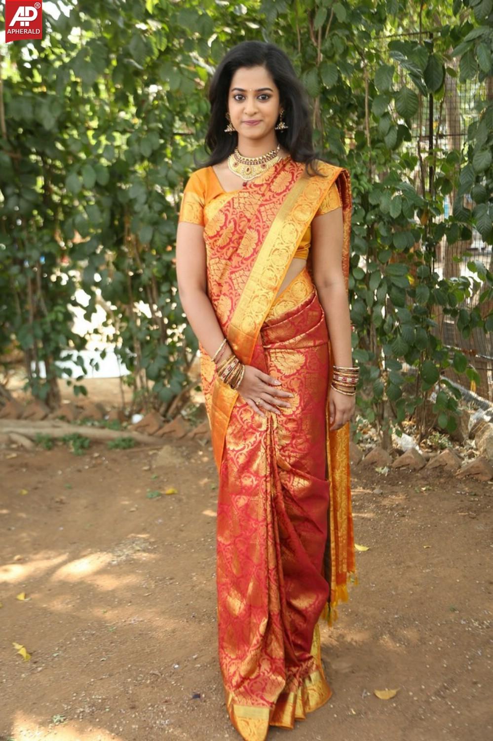 Nanditha in Saree Photos