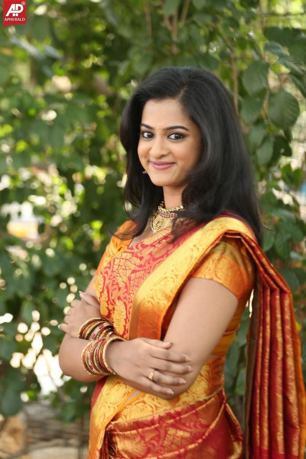 Nanditha in Saree Photos